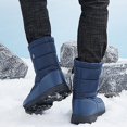 thumbnail image 4 of NOKIO Men'S Snow Country Winter Boots Sports Shoes Fashionable Summer New Swimming Shoes Wading Shoes Breathable Light Non Slip Comfortable Shoes Men'S Cozy Insulated Boots, 4 of 4