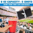 thumbnail image 4 of Flask GoPong Power Bank, 240 ml, alcohol oculto, con embudo y boquilla, 4 of 6