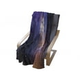 thumbnail image 4 of Space Soft Flannel Fleece Throw Blanket, Stars in Sky Supernova Comet Constellation Universe Meteor Planetary Image, Cozy Plush for Indoor and Outdoor Use, 50" x 60", Dark Blue Purple, by Ambesonne, 4 of 6
