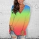 thumbnail image 5 of Gibobby Blusa Termica Mujer Mujer -Dye OfficeCasual Shirt（Multicolor， M), 5 of 5