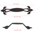 thumbnail image 2 of Barn Door Handle, Gate Pull Handle, Door Pull Handle, Carbon Steel Durable For Doors Gates, 2 of 8