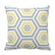 thumbnail image 1 of Funda de almohada ABPHQTO Chic Modern Hexagon Pattern Amarillo Geométrico 40x40 cm, 1 of 1