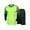 Fluorescent Green, variant on Yanarno Kids Boys Football Goalkeeper Uniform Soccer Jersey Goalie Padded Long Sleeve Shirts with Black XXS