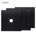 thumbnail image 4 of sweethay Cubierta protectora para estufa de 4 piezas, Protector para estufa de , Protector para quemador de estufa, accesorios de cocina, Negro 270x270x0.12 mm, 4 of 6