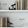 thumbnail image 4 of Glowneon Custom Telescope Metal Bookends, Book Holder Book Nook Decor, 4 of 4