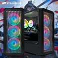 thumbnail image 2 of STGAubron Gaming Desktop PC, RX 5700 8G, Intel Core i5-9400F up to 4.1G, 16G DDR4, 1T SSD, WiFi, BT 5.0, RGB Fan x4, Windows 11 Home, 2 of 6