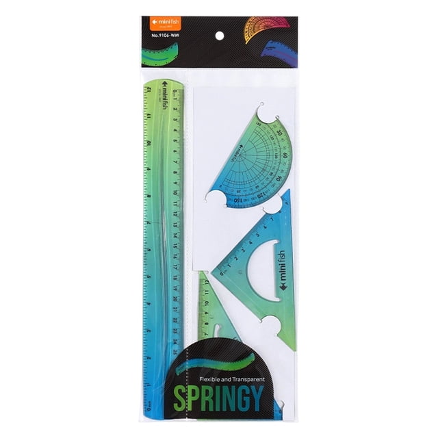 Colorful Flexible Measuring Scale Set, LQIDESHIP Bendable Length Measurer, Length Measurer for Office Measuring Tool Supplies