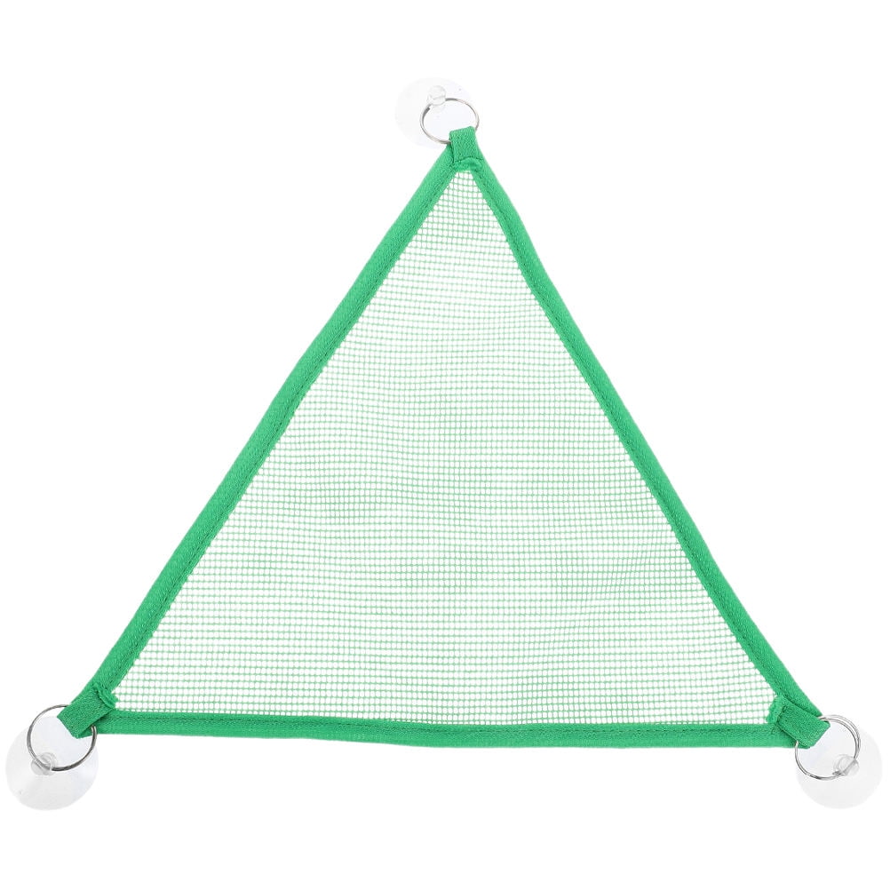 FOMIYES Reptile Hanging Bed Green Canvas Breathable for Lizards Snakes