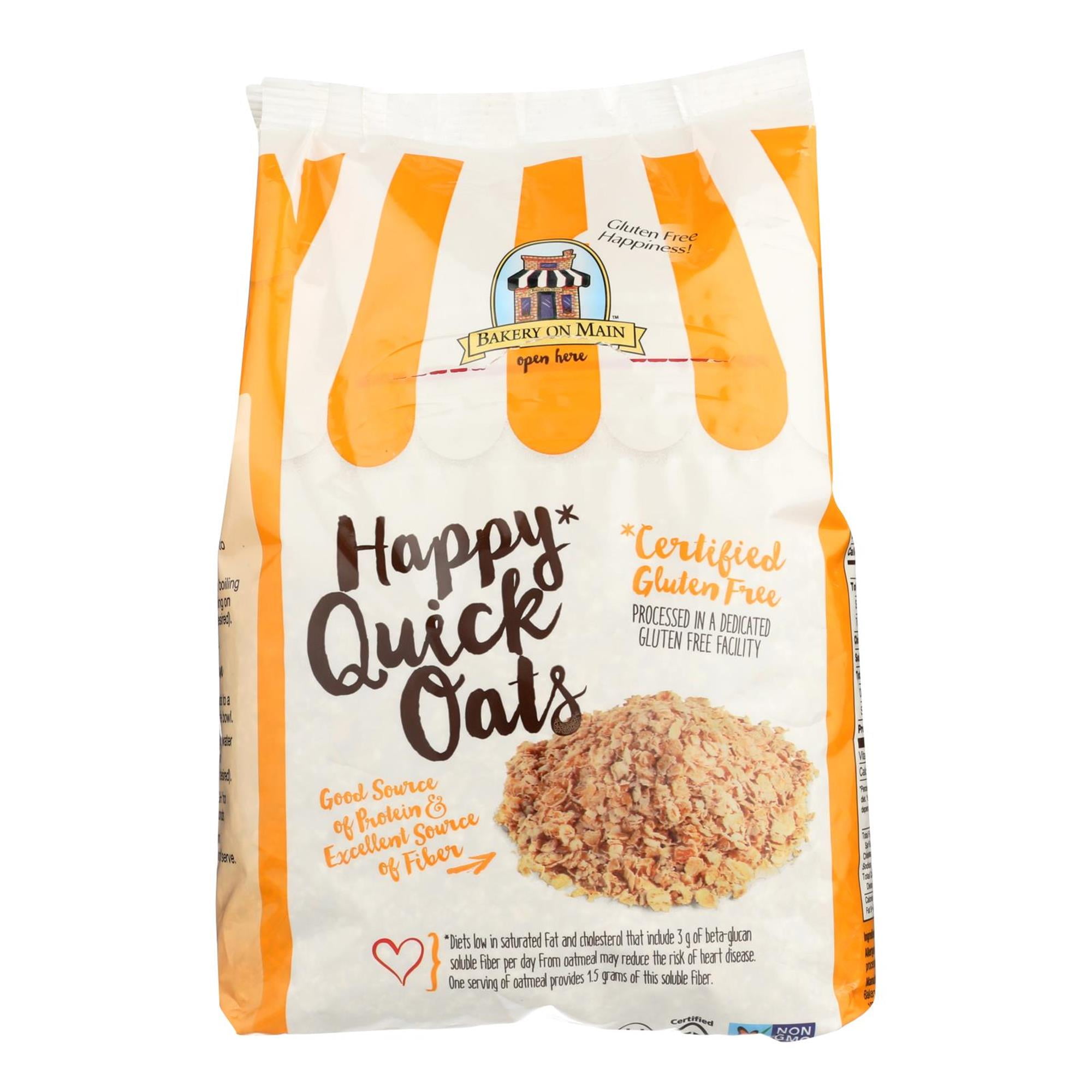 Bakery On Main Happy Quick Oats, Gluten Free, 24 oz