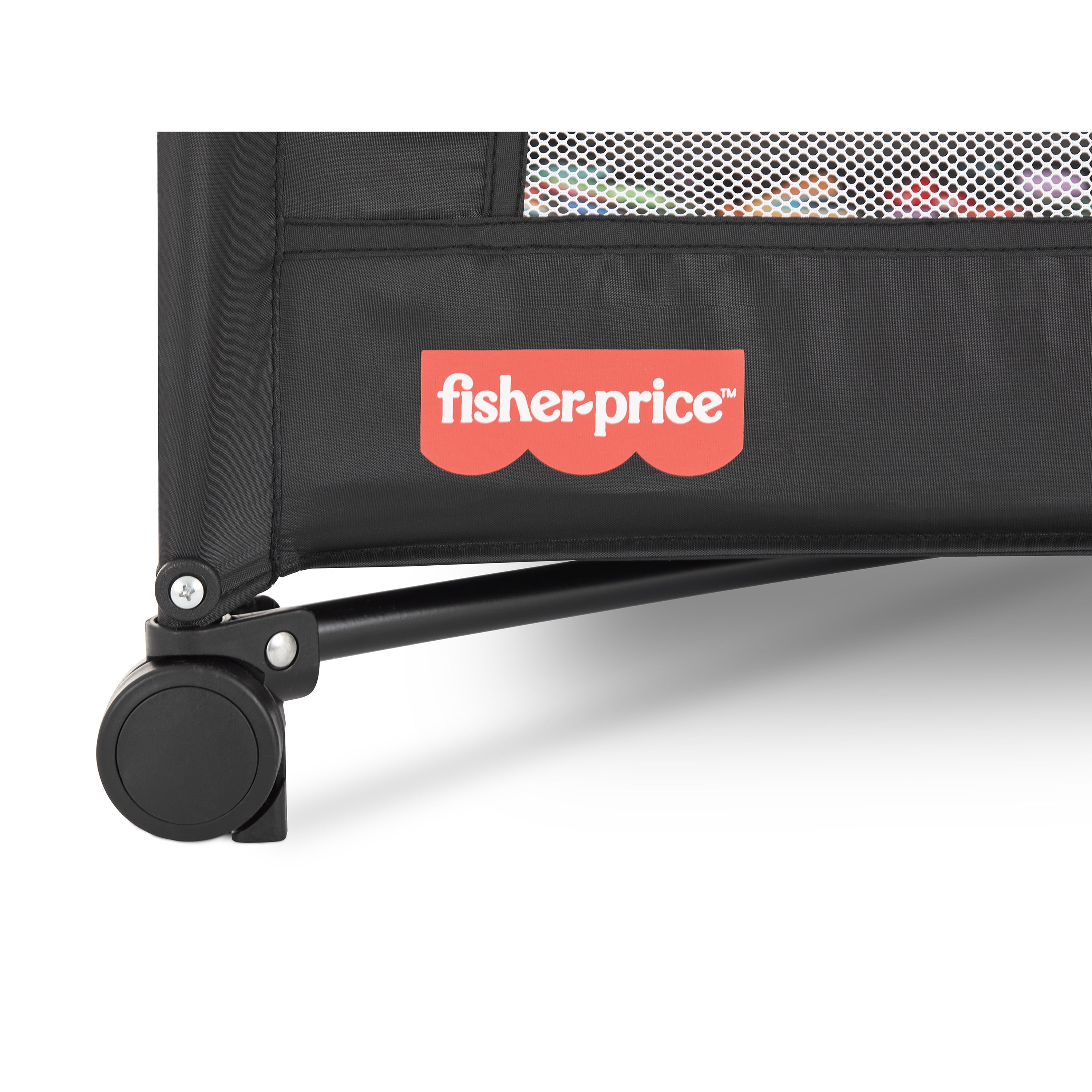 Fisher Price Play All Day Playard By Dream On Me, Rainbow Black