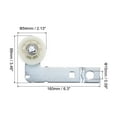 thumbnail image 2 of Unique Bargains Kit de Rouleau de Tambour de Sécheuse W10837240 Poulie de Tendeur de Sécheuse avec Support Pièce de Rechange Kit de Réparation, 2 of 5