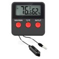 thumbnail image 1 of Reptile Pet Dry And Wet Temperature Monitor Egg Incubation Thermohygrometer I Does Not Include AA Batteries, 1 of 8
