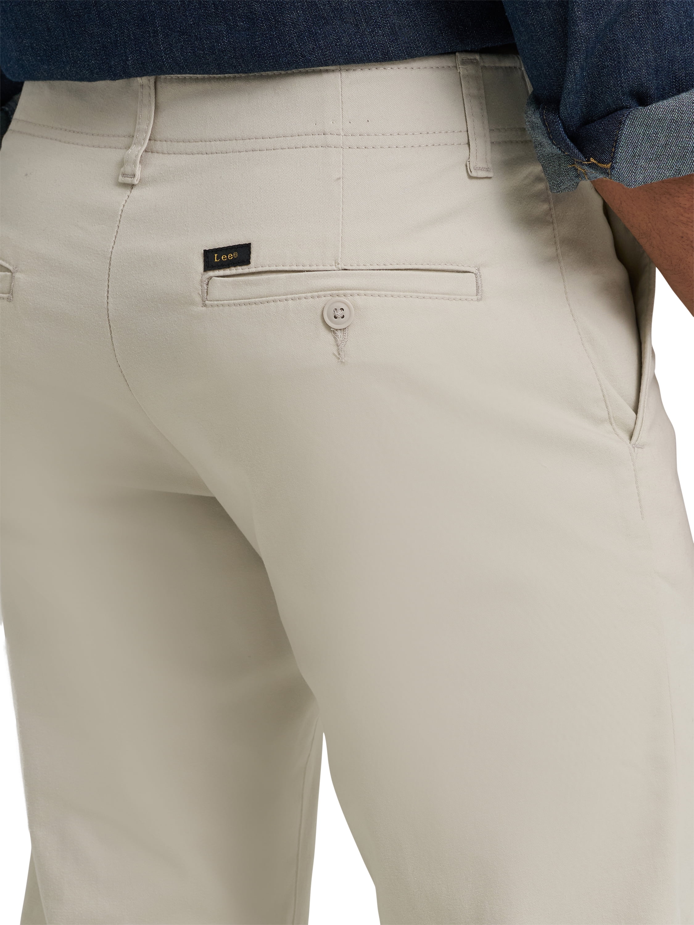 Lee Men’s Extreme Comfort Flat Front Pant