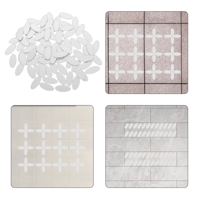 SHOWERORO 100Ud Piezas De Espejo Ovalado Autoadhesivas Para Decorar Sala Y Cocina