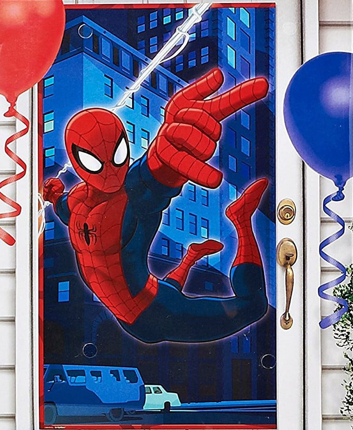 Spider-Man Door Cover Party Decoration by Marvel, 59" x 32.5"