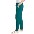 thumbnail image 2 of Hanes Women's Joggers French Terry Sweatpants Pockets Stretch Waistband Drawcord 30" inseam, 2 of 3