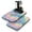 White-956, variant on Rainbow Tie Dye Coffee Bar Mat 2pcs Retro Psychedelic Swirl Absorbent Mat, Non-Slip Rubber Base for Espresso Machine, Eco-Friendly Coffee Station Accessories