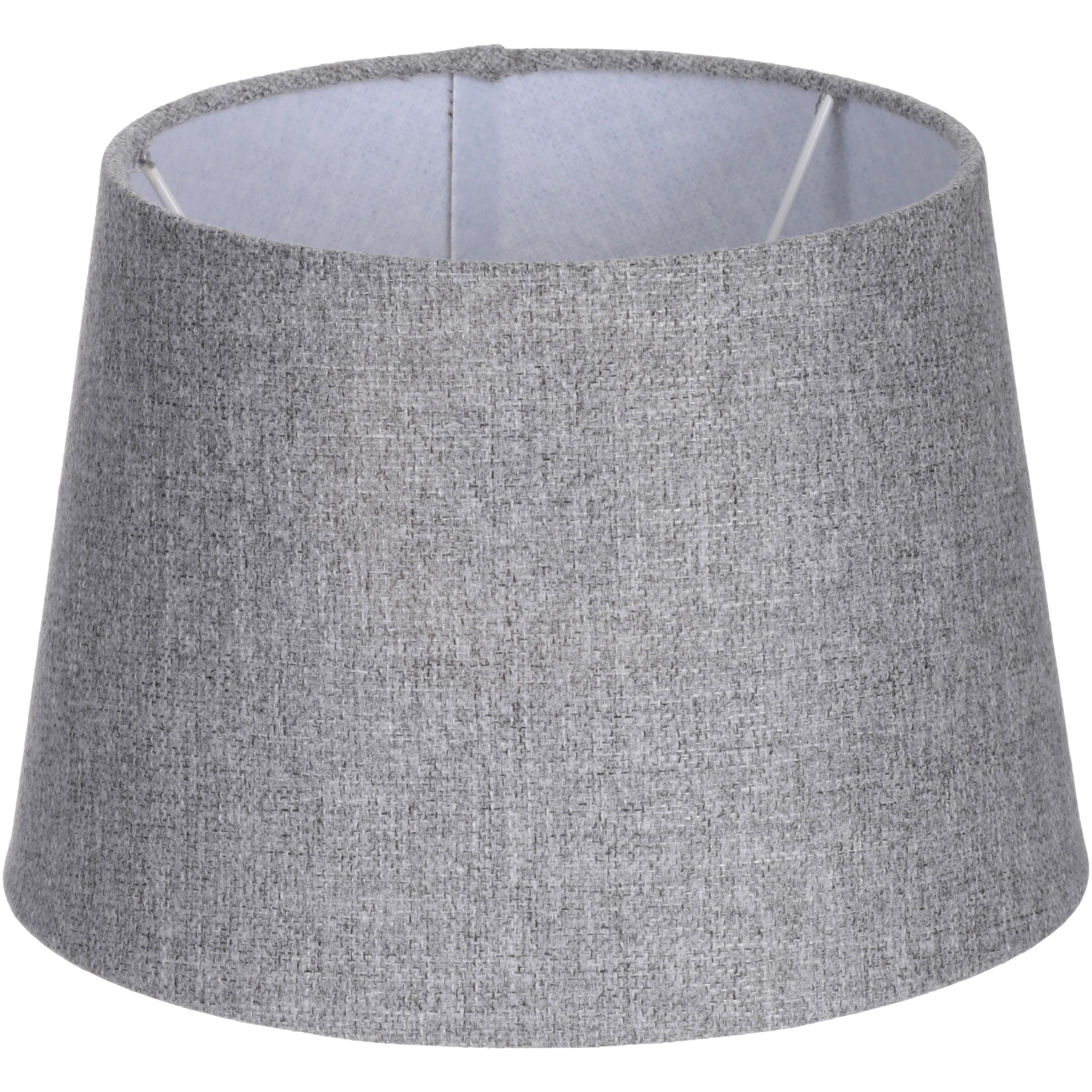 Better Homes & Gardens Gray Tweed Tapered Drum Accent Lamp Shade