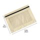 thumbnail image 3 of Estuche con Cremallera de Tres Agujeros | Carpeta Transparente para Documentos | Compatible con Carpetas de 3 Anillas de Gran Capacidad | Organizador Portátil Desmontable | Cremallera Metálica Resist, 3 of 6