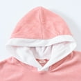 thumbnail image 5 of JAHH Blanket Hoodie for Kids Oversized Hooded Sweatshirt Cozy Warm Wearable Blanket with Giant Pockets for Girl Children Casual Soft Comfortable Clothing(9-10 Years,Pink), 5 of 8