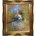thumbnail image 2 of La Pastiche Claude Monet 'Geese in the Creek' Hand Painted Framed Canvas Art, 2 of 5