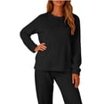 thumbnail image 1 of QHFBli Pyjamas pour Femmes en Molleton Doux et Chaud, 1 of 7