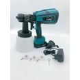 thumbnail image 1 of Pistola pulverizadora de batería de litio de 21 V, recargable, eléctrica, para pintar paredes, inalámbrica, máquina pulverizadora de pintura de látex, portátil, 1 of 4