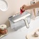 thumbnail image 4 of Desktop Trash Can With Scraper, Household Multifunctional Kitchen Table Food Waste Storage Bin, Desktop Cleaning Set With Scraper, 4 of 6