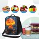 thumbnail image 4 of Disketp Glowing Mushroom In Forest Bolsa Térmica Estampada para Almuerzo, Lonchera para Hombres y Mujeres Adultos, 4 of 7