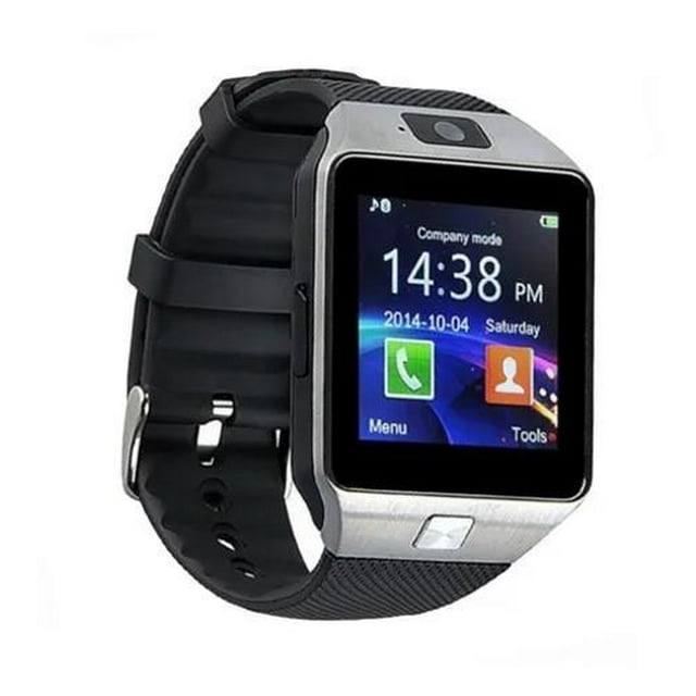 Smartwatch DZ09 Bluetooth Pantalla Touch 1.56" Plateado Genérica DZ09