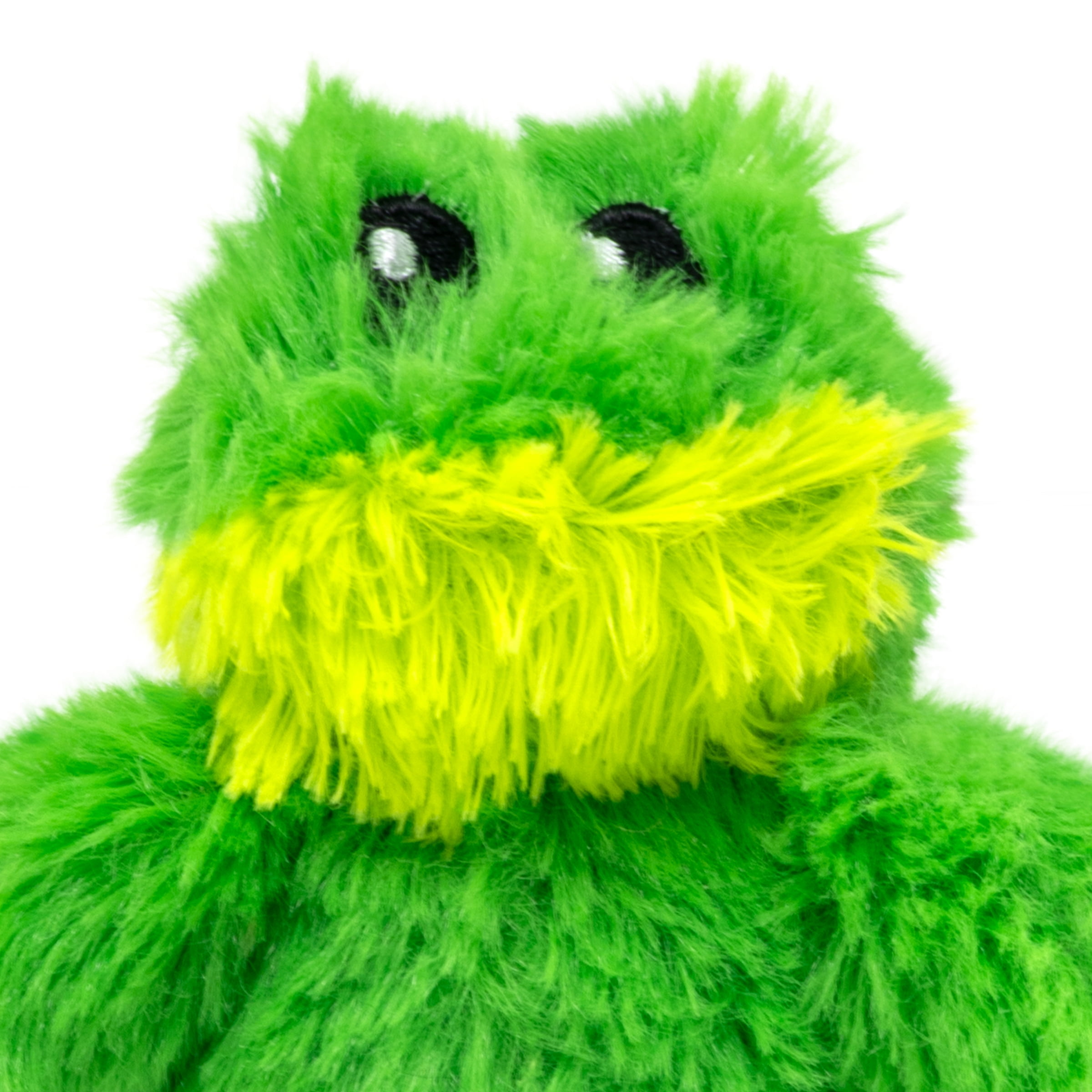 KONG® Dr.Noyz Dog Toy with Squeaker, Frog, XS for Dogs Up to 5 lbs