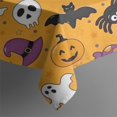 thumbnail image 5 of Colorful Halloween Pattern Square Tablecloth,Waterproof Square Table Cover,Wipeable Spillproof Washable Table Cover for Home Kitchen Party Decor 42"X42"(107x107cm), 5 of 6