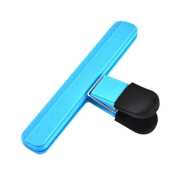 AQITTI Kitchen Tools Large Chip Bag Clips Bulk 1 Large Plastic Food Bag Clips Reusable Kitchen Clips Air Tight Food Clips Heavy Duty Seal Grip for Snack Vegetables Fruit Storage Container