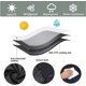 thumbnail image 5 of Funda para mesa de jardín redonda impermeable Sincero Oxford 210D 120 cm x 75 cm, 5 of 5