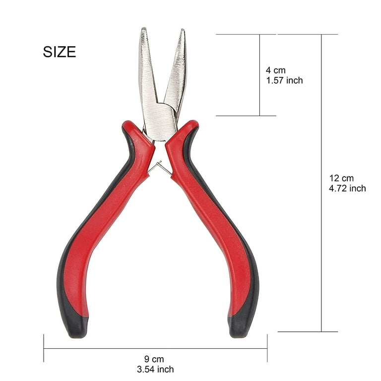 The Beadsmith Jewelry Micro Pliers Duckbill Flat Nose - Rings & Things