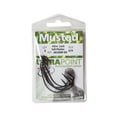 thumbnail image 2 of Mustad Ultra Lock Soft Plastics Fishing Hook - Size: 3/0 (Black Nickel) 5pc, 2 of 5