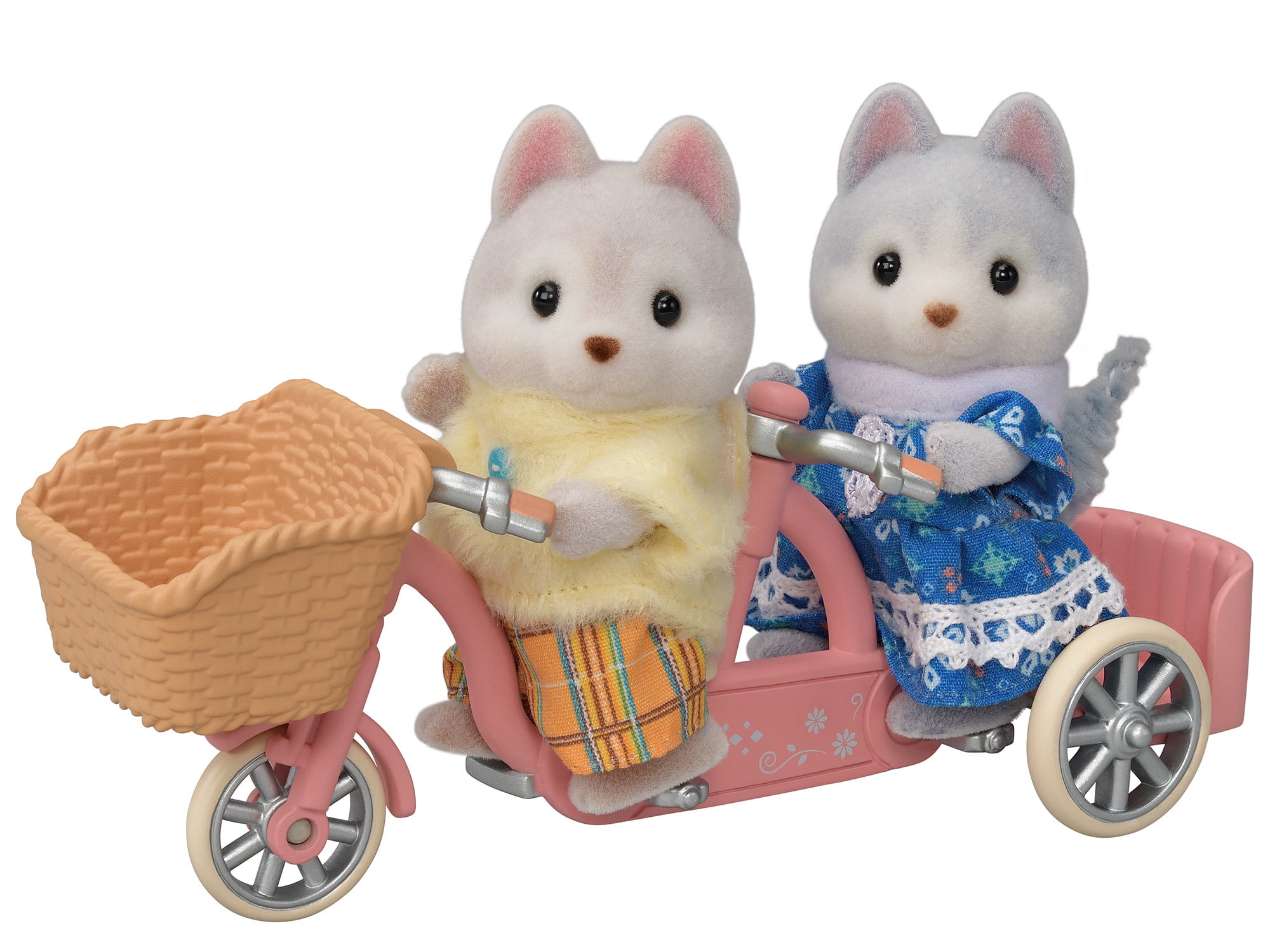 Sylvanian Families Calico Critters 3-Seater Family Bicycle 