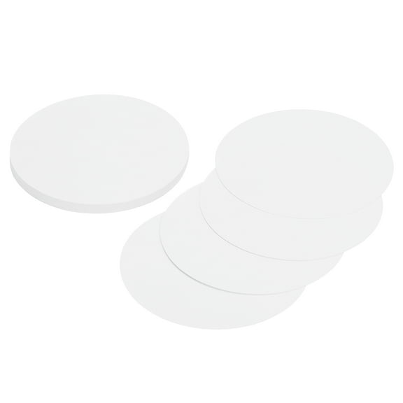 24 Pcs Circle Card Stock, 3.1 Inch Cardstock Paper Circles for Craft, White