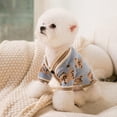 thumbnail image 1 of Ropa de pareja de otoño e invierno, suéter de oso para perro, suéter de dos patas para gato, ropa cálida para perros medianos y pequeños, 1 of 6