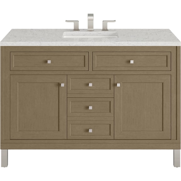 James Martin Vanities 503-V48-3Ejp Chicago 48" Free Standing Single Basin Vanity Set -