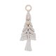 thumbnail image 4 of Tapiz de árbol de Navidad, adornos colgantes navideños, decoración tejida a mano para bodas Beige, 4 of 9