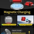 thumbnail image 4 of Compatible with AirPods 4th Generation Case,Compatible with Magsafe,Magnetic Automatic Lock with Phone Stand & Cleaning Kit for Airpods 4 with Active Noise Cancellation Charging Cover (2024), 4 of 6
