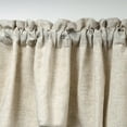 thumbnail image 2 of Home Soft Things Dodoma Linen Valance Set - 2 Pcs - Natural - 60"x19", 2 of 6