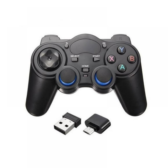 2.4G Wireless Gaming Controller Gamepad for PC/Laptop Computer(Windows XP/7/8/10) & PS3 & Android & Steam - [Black]