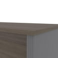 thumbnail image 2 of Bestar Prestige + 72W Desk Shell in white chocolate & antigua, 2 of 7