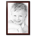 thumbnail image 2 of ArtToFrames 23x34" Matte mahogany Diploma Picture Frame, Brown Wood Poster Frame, with Regular Acrylic and 2 (FBPL-5108), 2 of 7