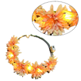 thumbnail image 3 of Corona de flores LED, diadema de corona de flores, tocado de flores Led luminoso, tocado de flores MFZFUKR CPB-DE-LYY848-8, 3 of 5