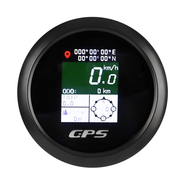 Medidor de velocidad GPS Velocímetro de 85 mm Pantalla TFT de 9-32 V Digital ANGGREK Otros