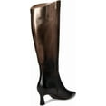 thumbnail image 4 of Naturalizer Women's Deesha Knee High Boot Unity Metallic Leather Extra Wide Calf 9.5W, 4 of 5