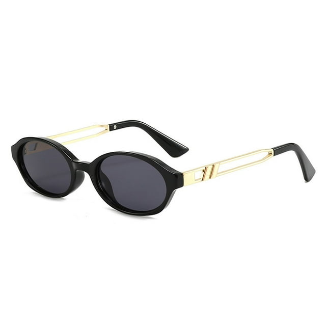 Retro Oval Sunglasses For Men And Women Narrow Round Shades Jewelry for Women Post Rhinoplasty Glasses Toddler Goggles Age 2 Warm Rave Clothes Girls Riding Gear Windproof Gear Skiing Goggles Dirt